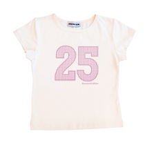 Load image into Gallery viewer, Gingham Jersey Cap Sleeve