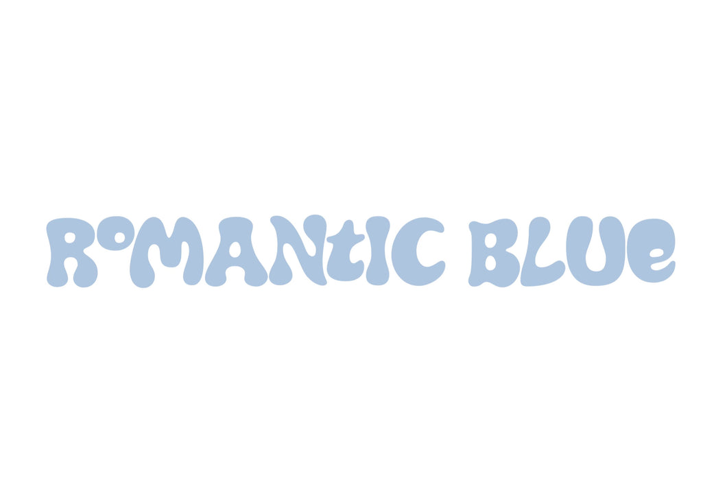 Romantic Blue Gift Card