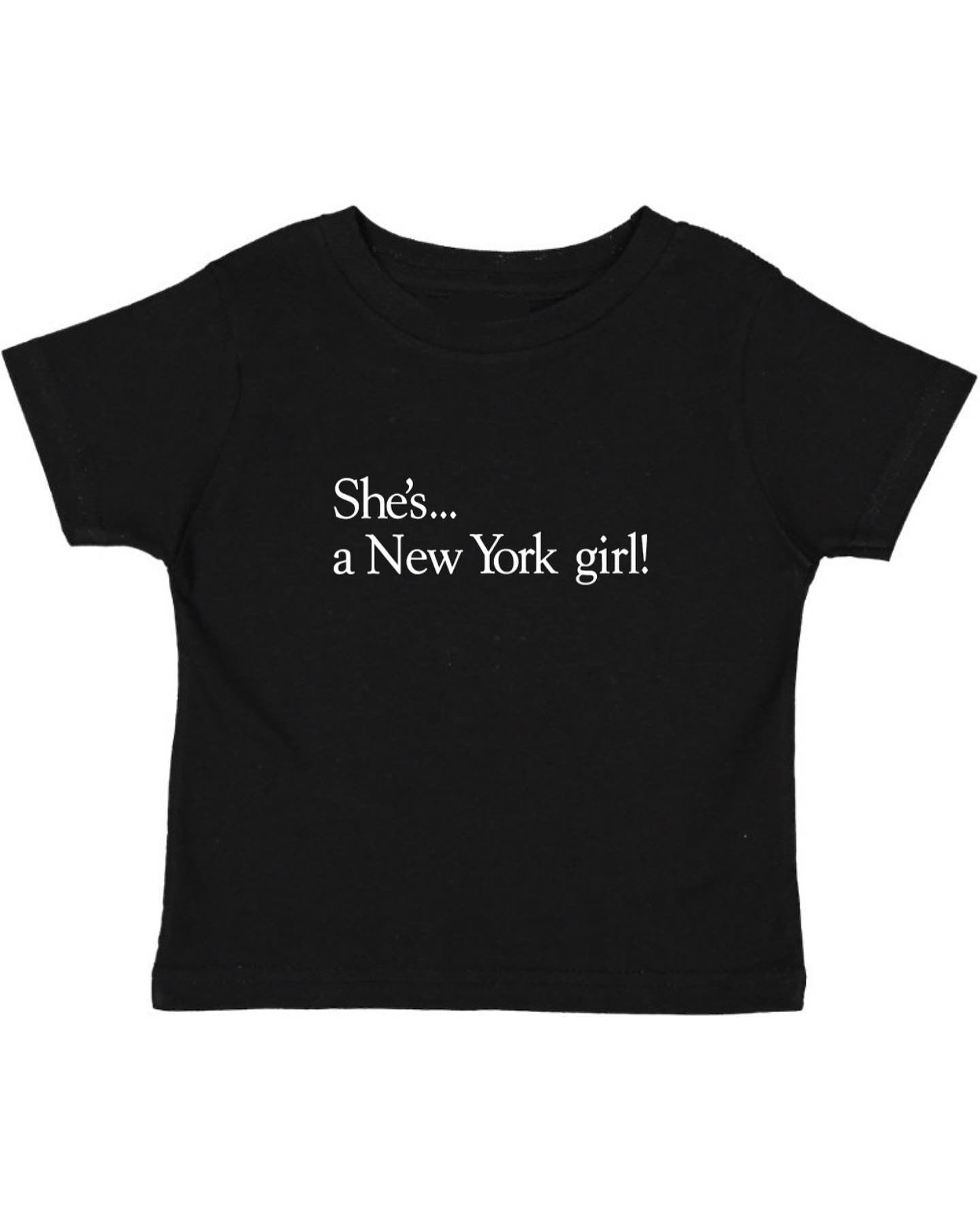 Nyc t 2024 shirt for girls