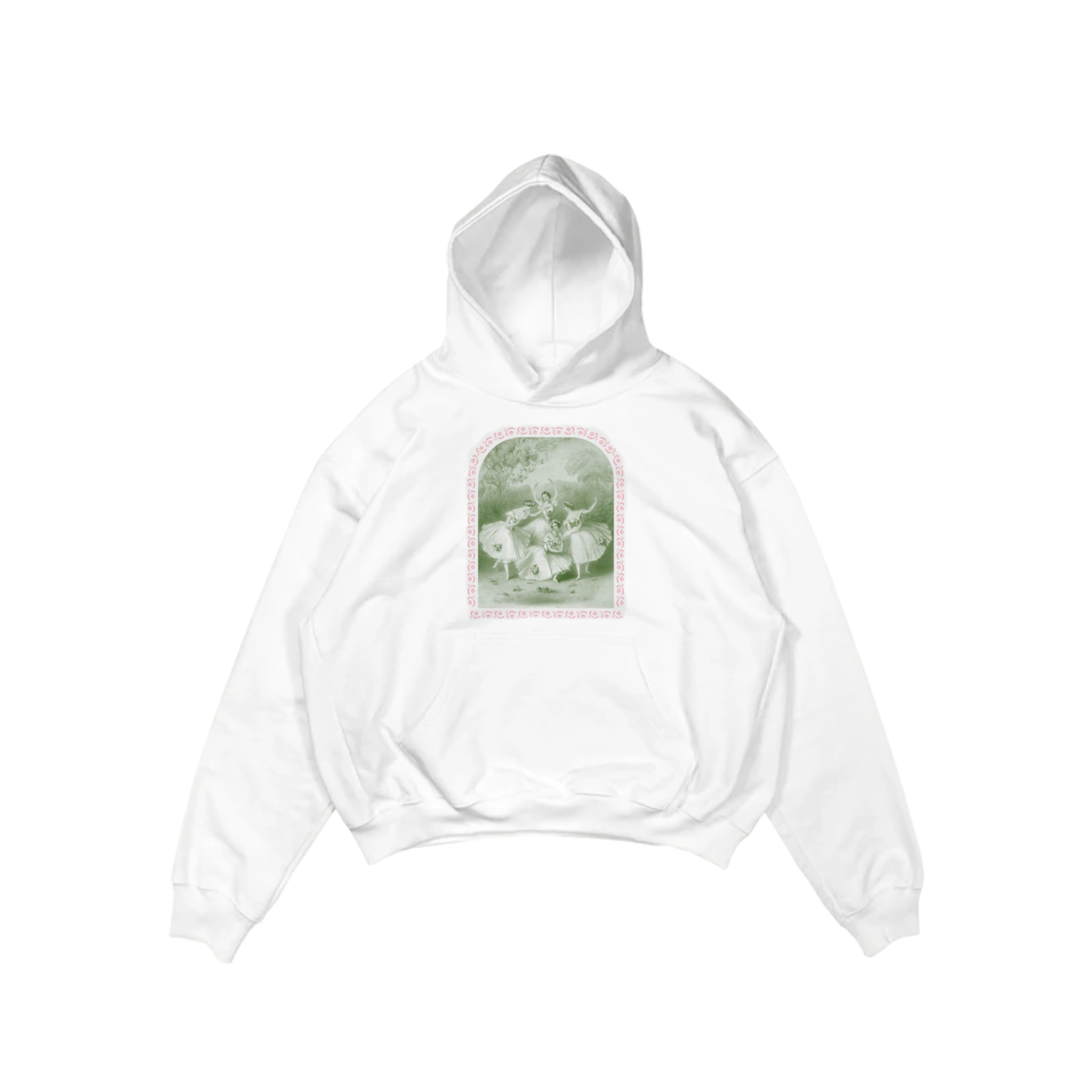 At the Ballet Hoodie – romanticblue