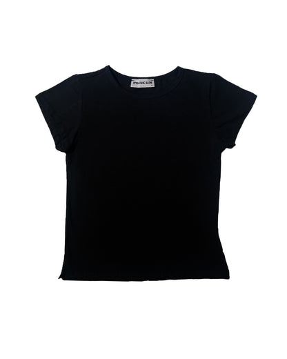 Black Cap Sleeve Tee