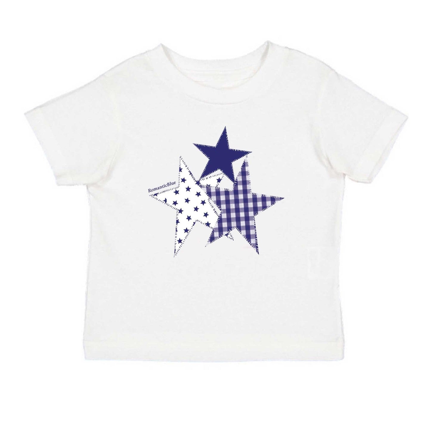 Triple Star Patchwork Tee