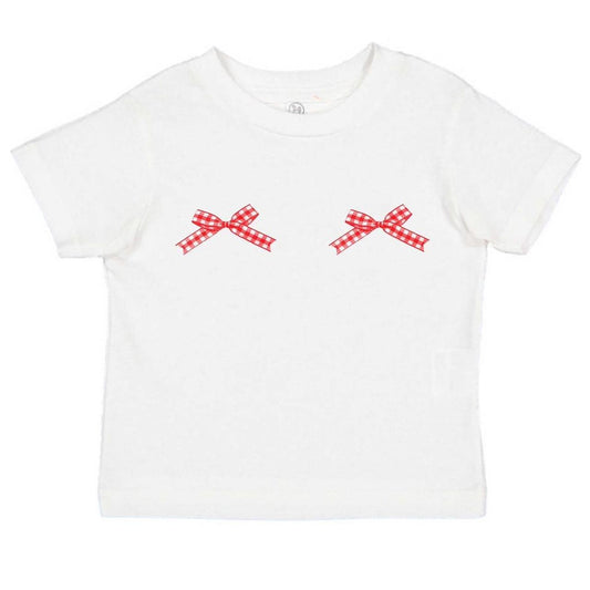 Gingham Ribbon Tee