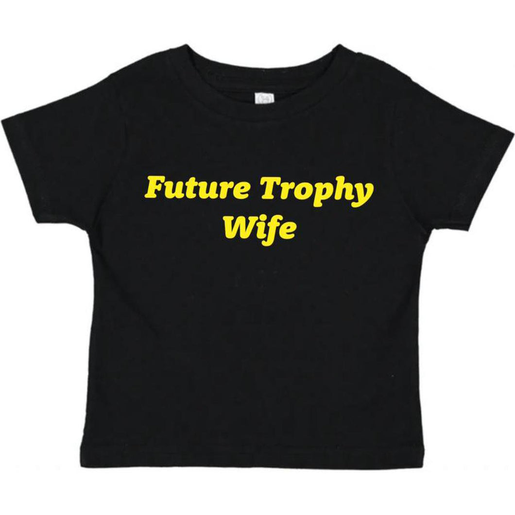 Future Trophy Wife - Black/Yellow