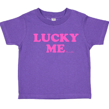 Lucky Me Tee - Purple