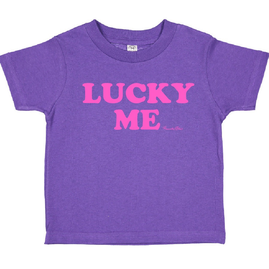 Lucky Me Tee - Purple
