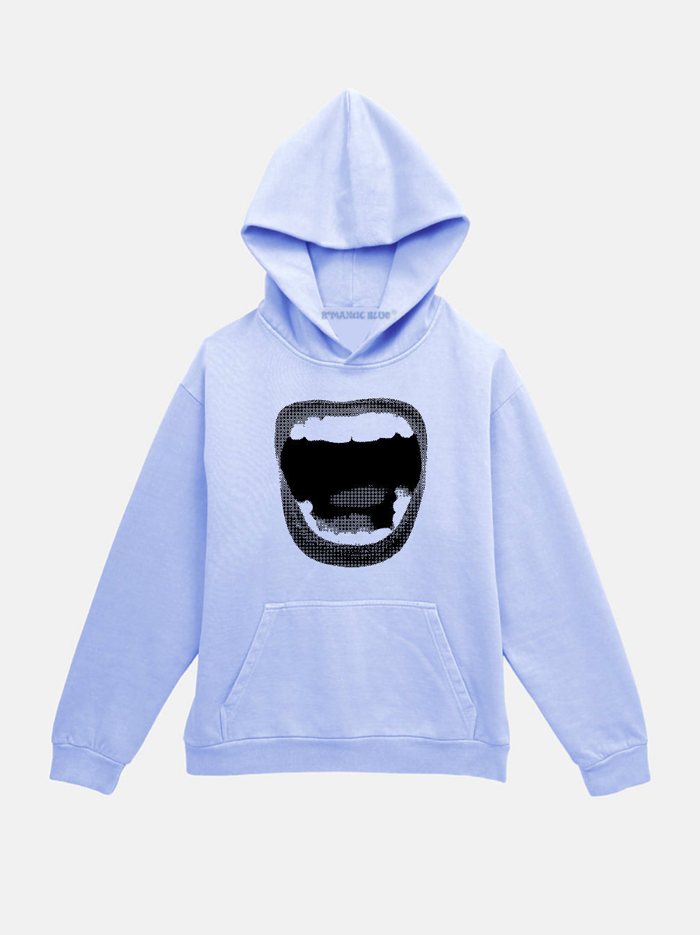 Mouth Hoodie - Blue