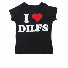 Load image into Gallery viewer, I Love Dilfs Tee - Black
