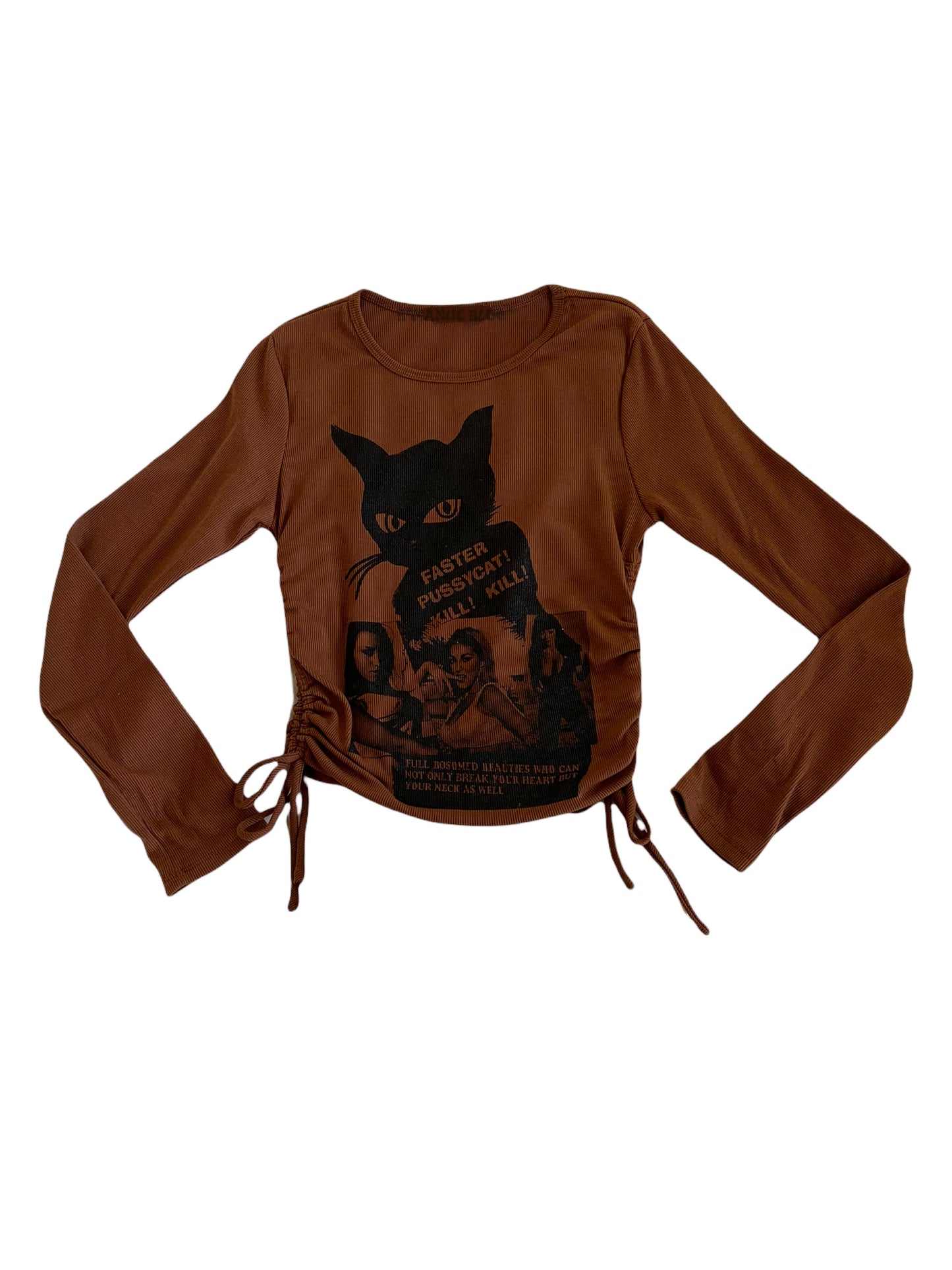 Pussycat Kill Long Sleeve - Brown