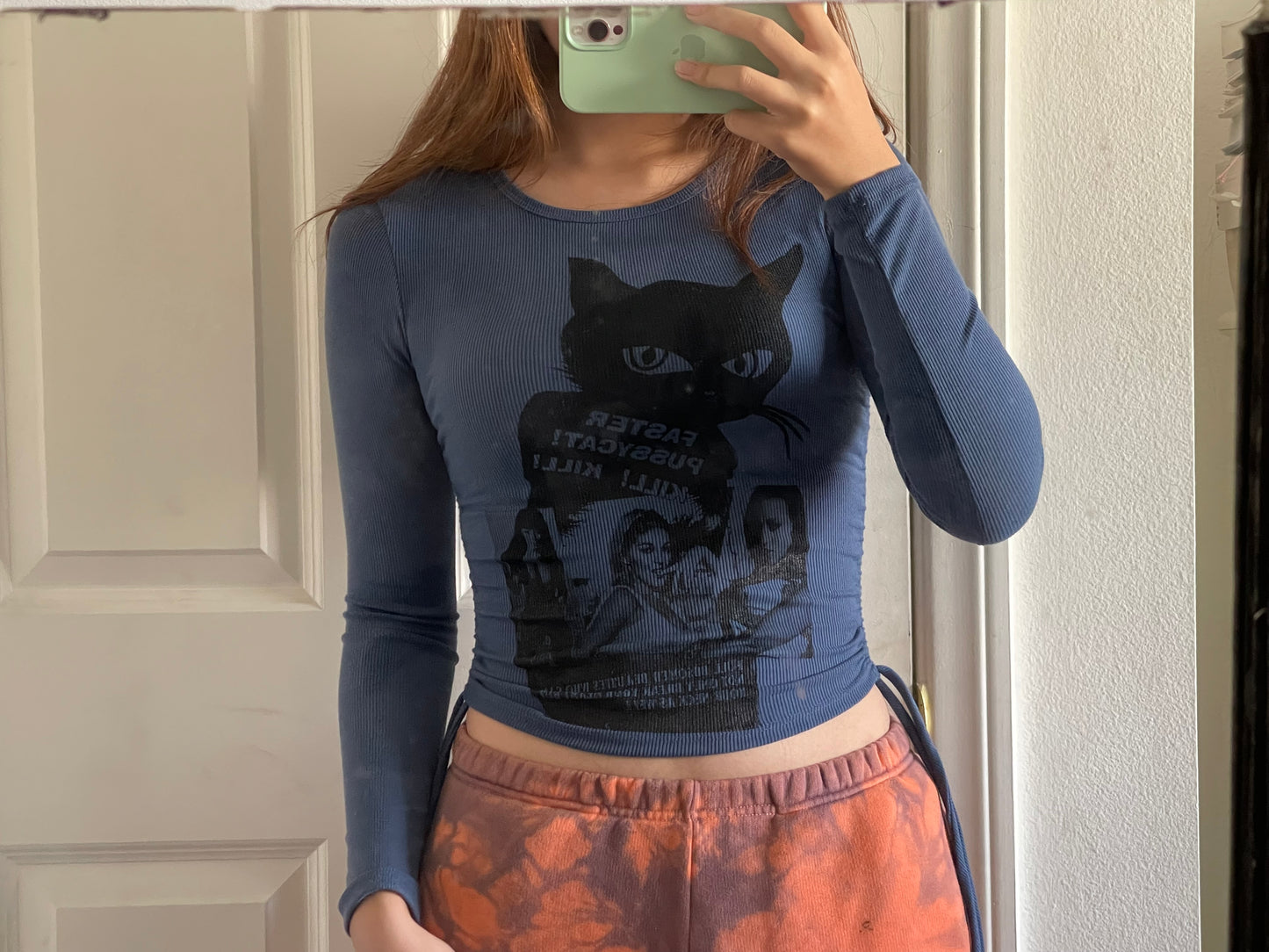 Pussycat Kill Long Sleeve - Blue