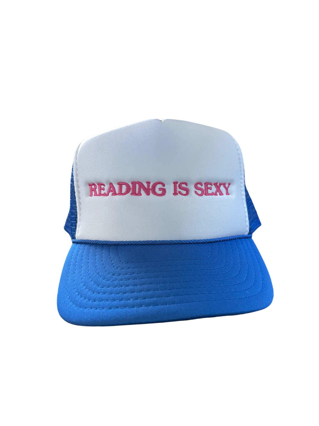 Reading is Sexy Trucker Hat - Blue