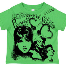 Load image into Gallery viewer, Romantic Blue Trio tee - Green
