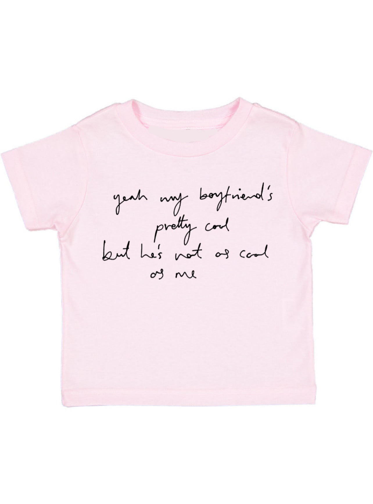 My Boyfriend Tee - Pink