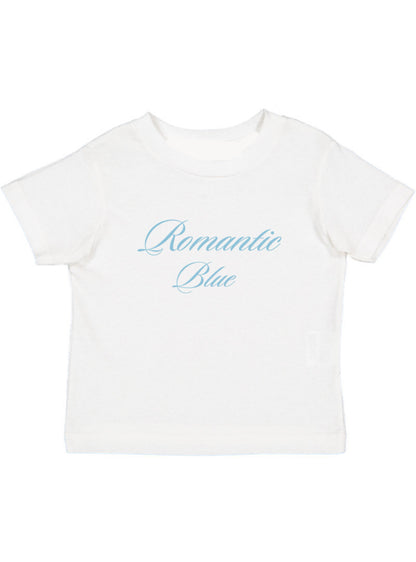 Romantic Blue Logo Baby Tee