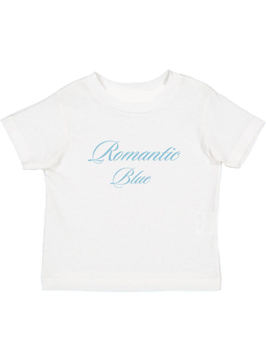 Romantic Blue Logo Baby Tee