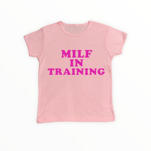 Load image into Gallery viewer, Milf in Training Cap Sleeve - Pink
