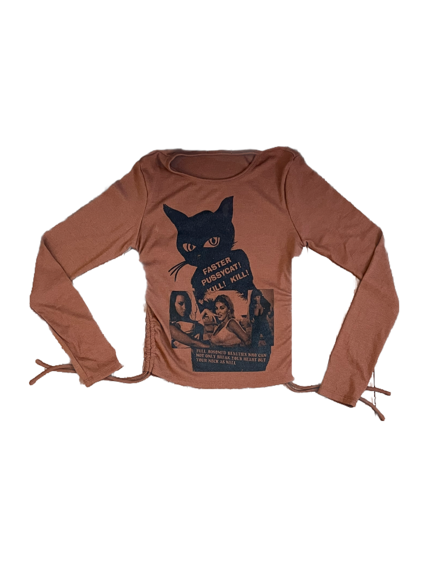 Pussycat Kill Long Sleeve - Brown