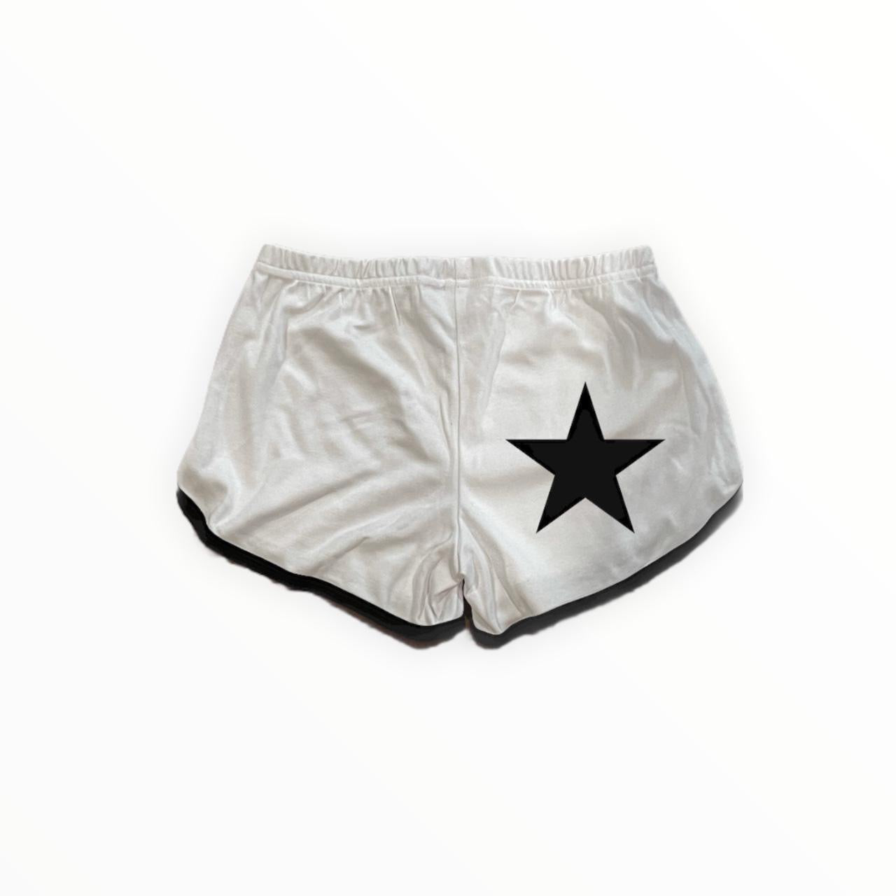 Star Shorts - White